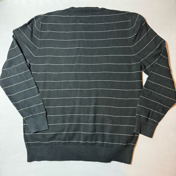 Nautica Men's Black V-Neck Sweater Size L - Picture 2 of 4